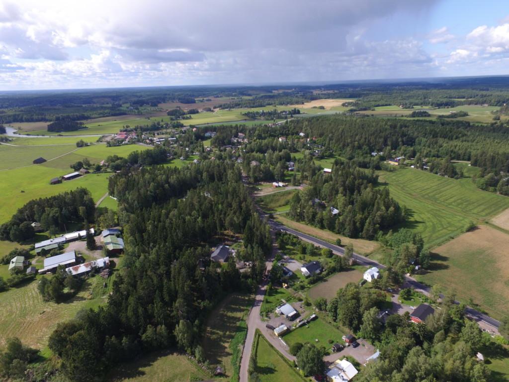 Maalaismaisema Kerkkoosta.