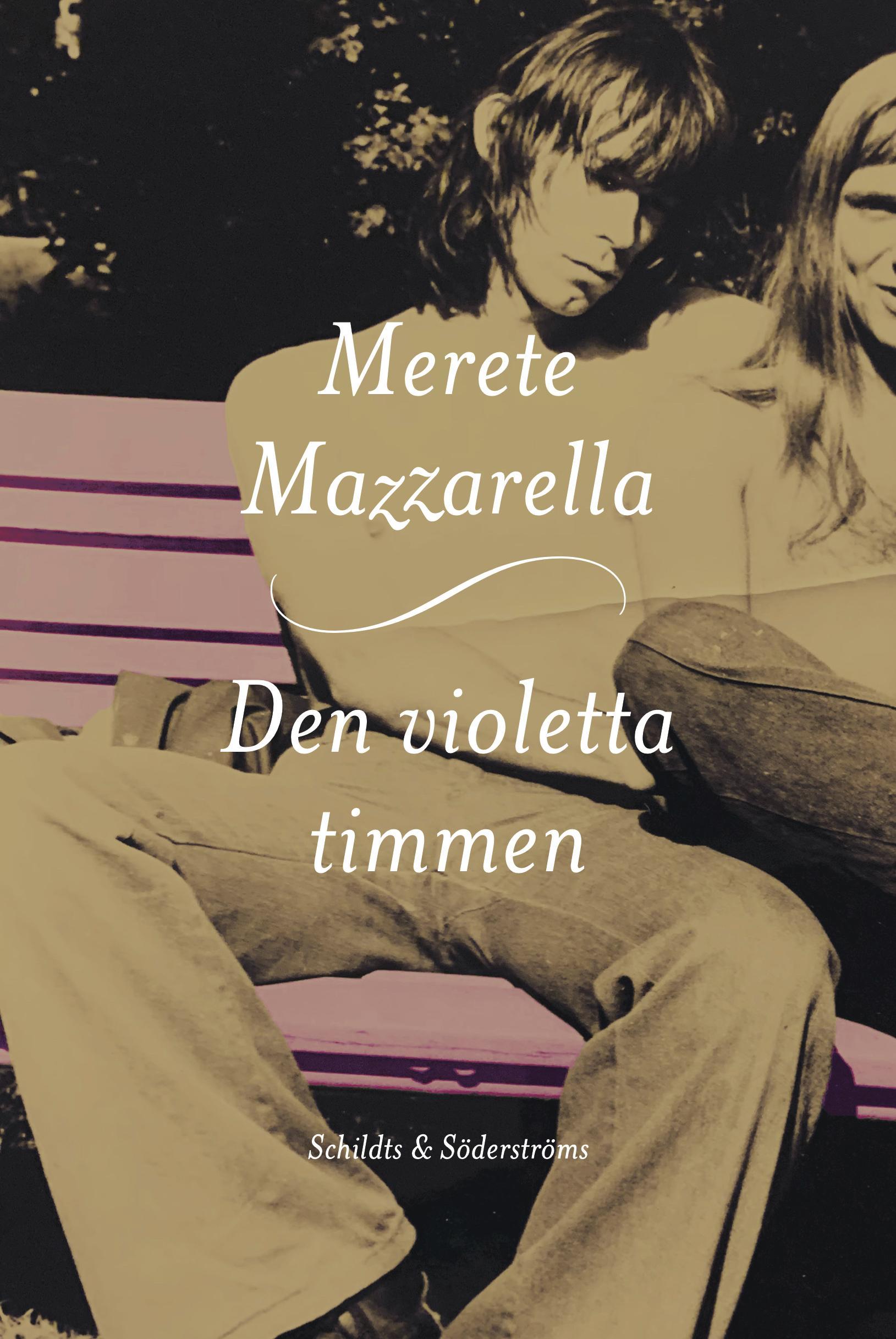 Den violetta timmen -kirjan kansikuva.