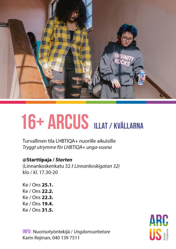 16+ mainos