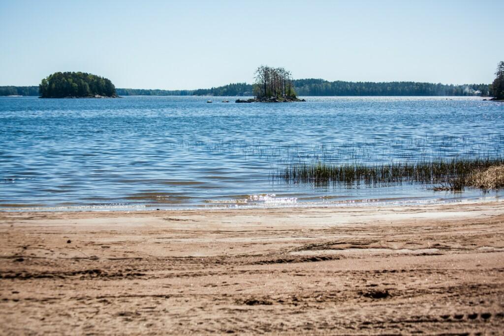 Stranden i Virvik.