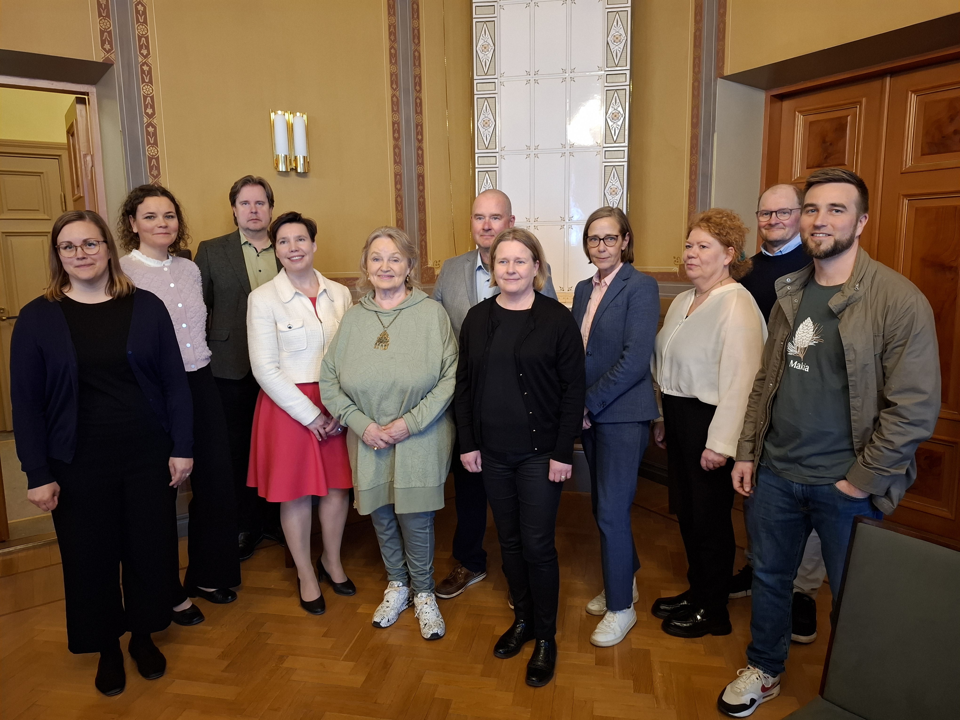 Porvoon Ilmastokumppanit. Ryhmäkuva.
