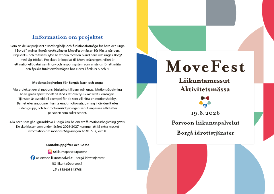 MoveFest brochyr.