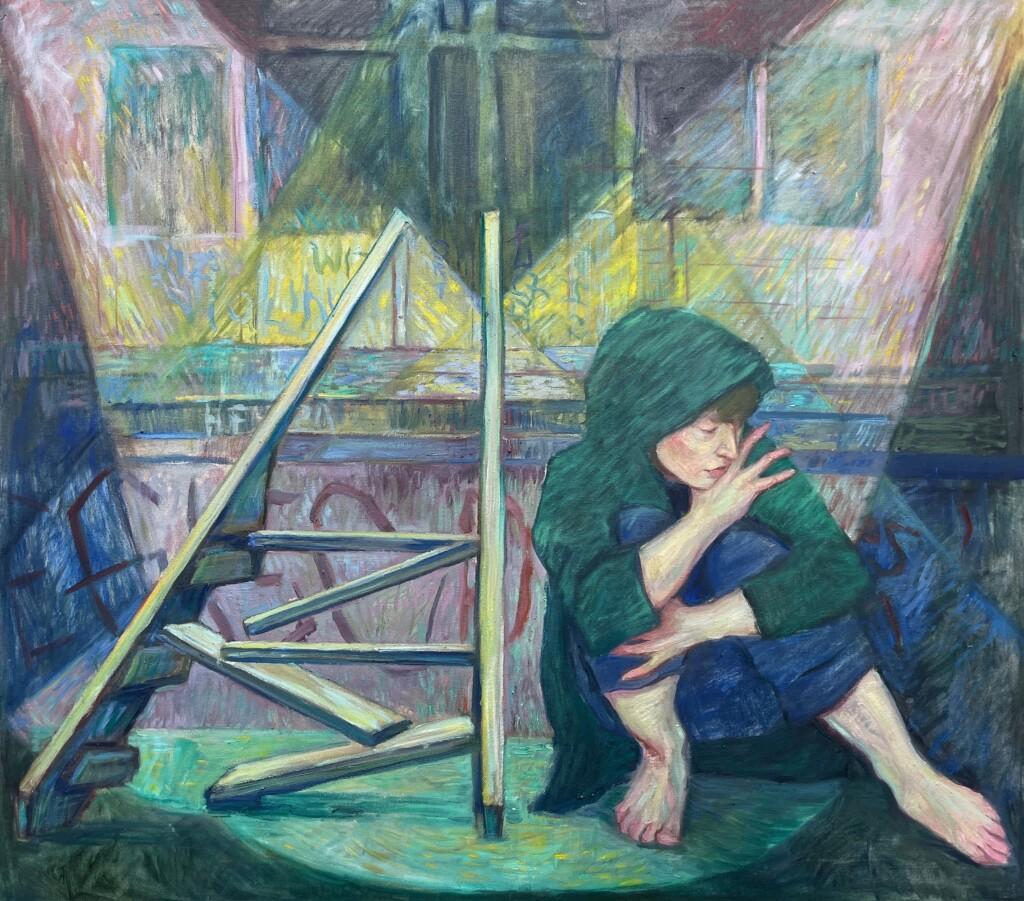 Painting by Emilia Lehikoinen