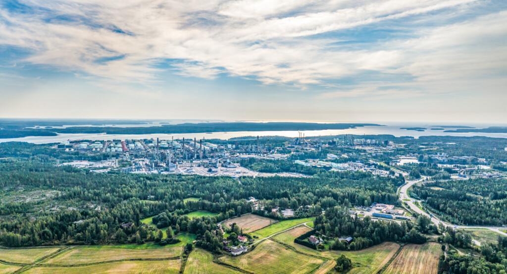 Ilmakuva Kilpilahdesta