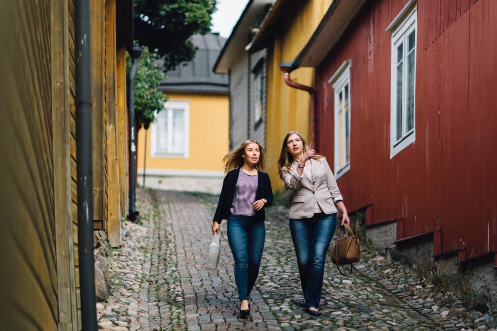 Stroll the winding streets of Old Porvoo