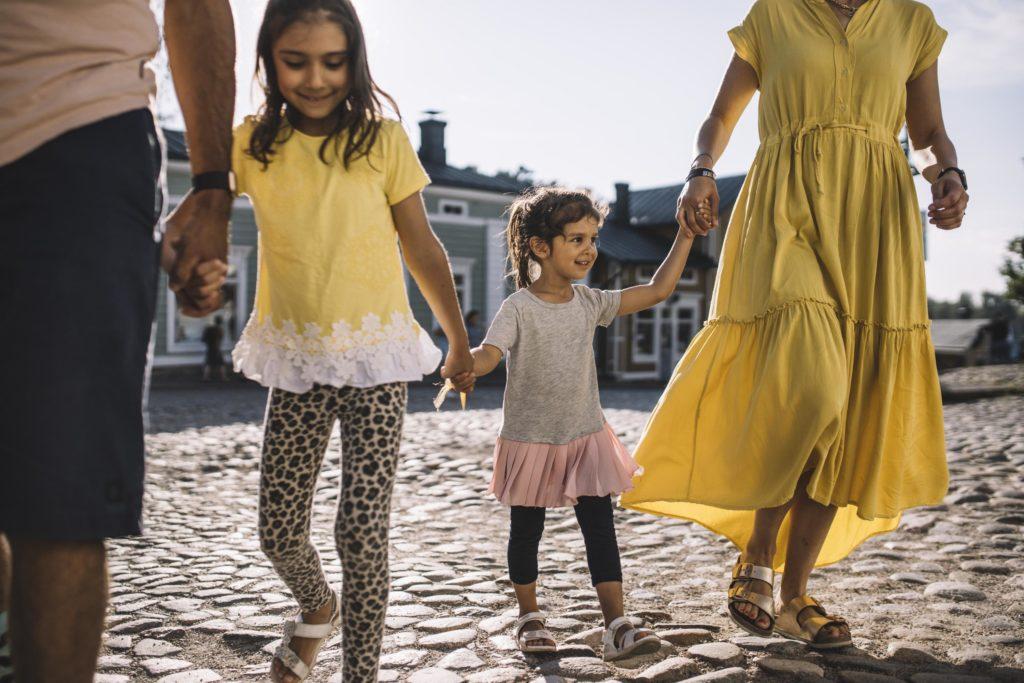 Children in Old Porvoo