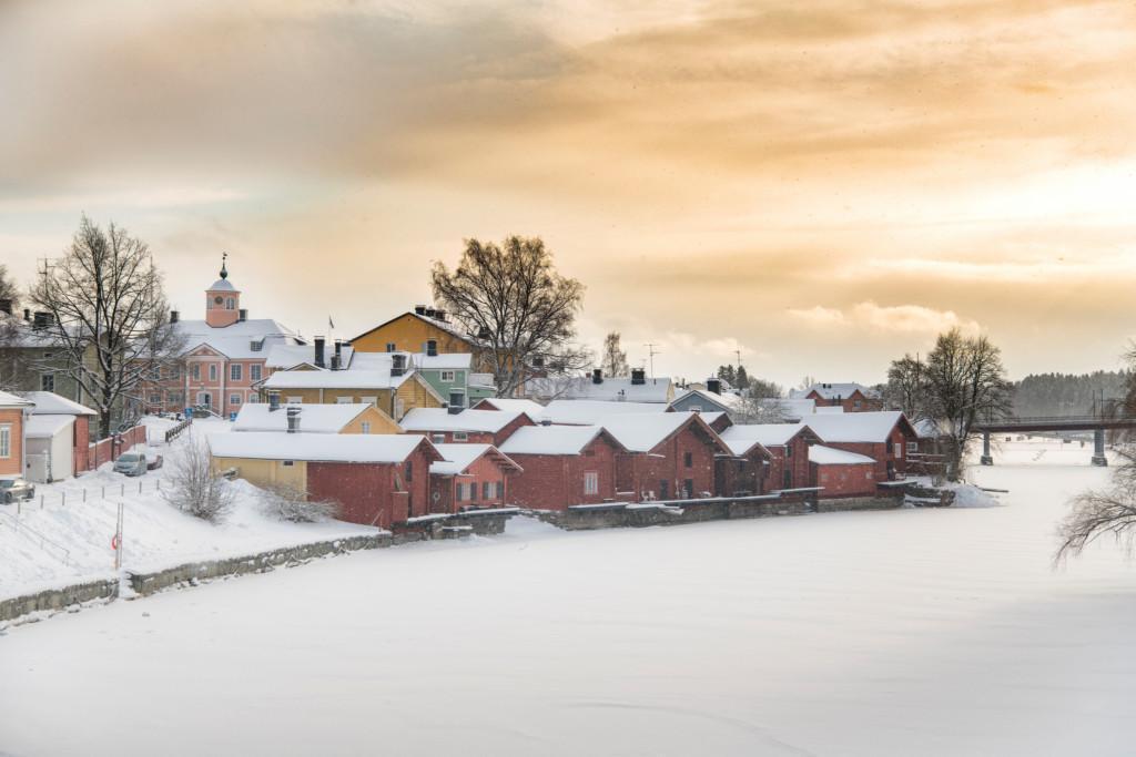 Porvoo talvella