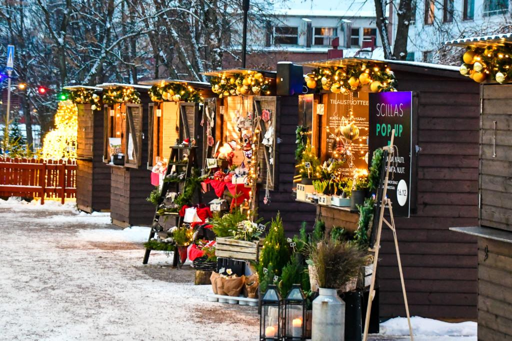 Shop at Porvoo Christmas market